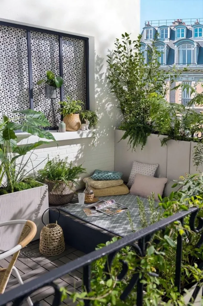 stylist balcony garden decor