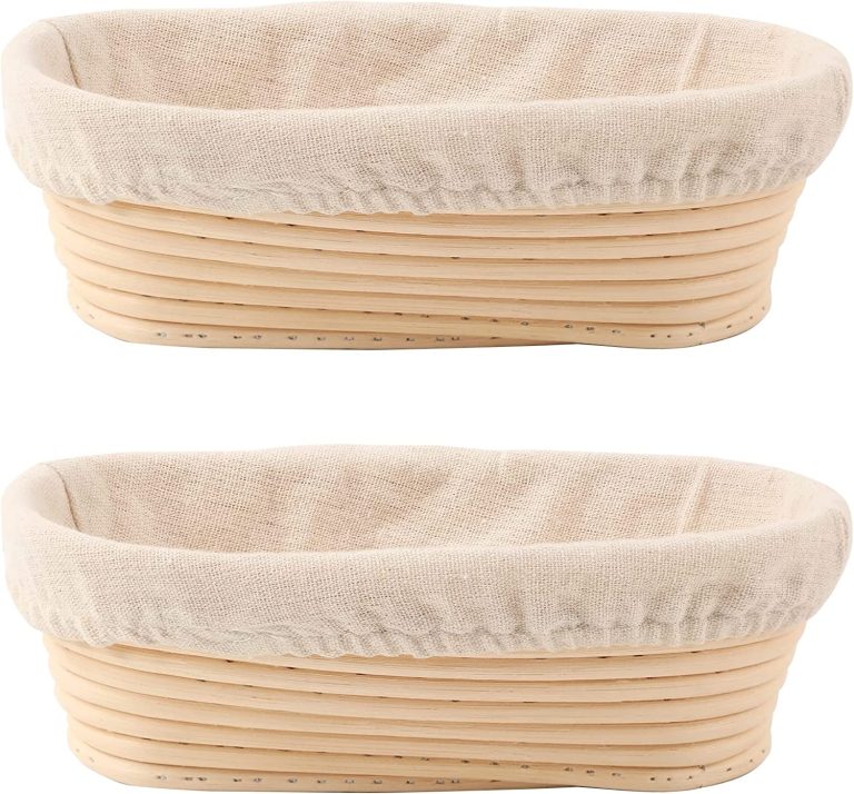 Doyolla 10 inch Oval Rattan Bannetons - Set of 2