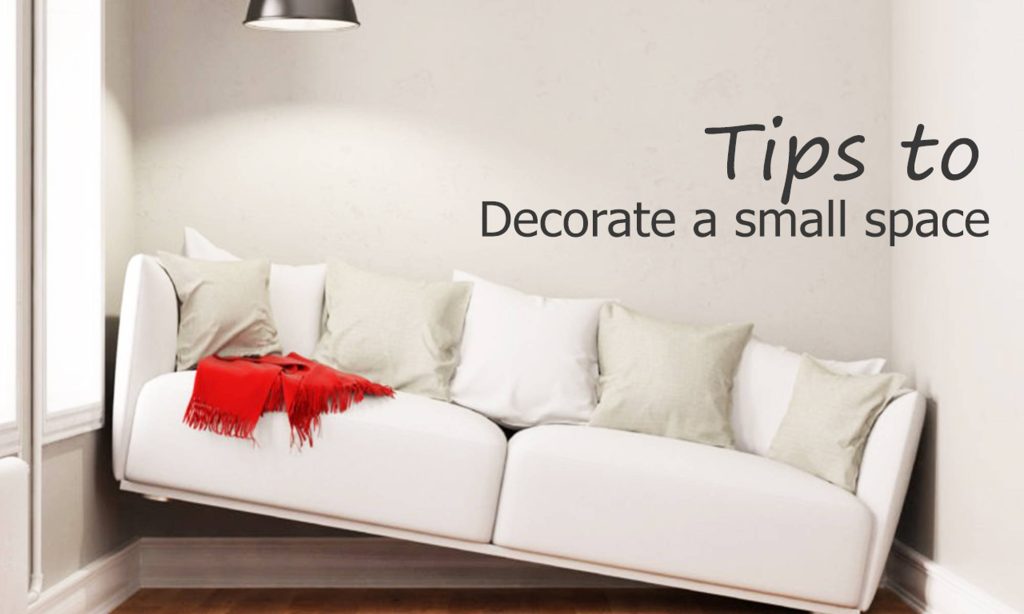 Decorate a small space on a budget
